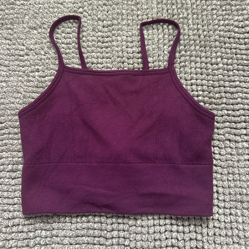 Fabletics Purple Sports Bra Top